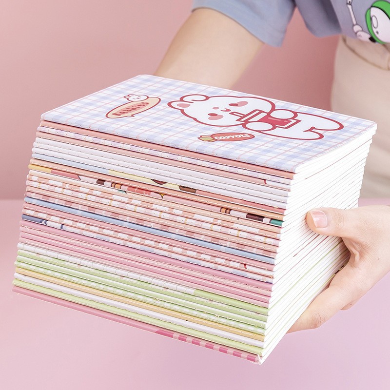 A5车线本卡通创意笔记本高颜值可爱小学生用品记事本儿童文具本子